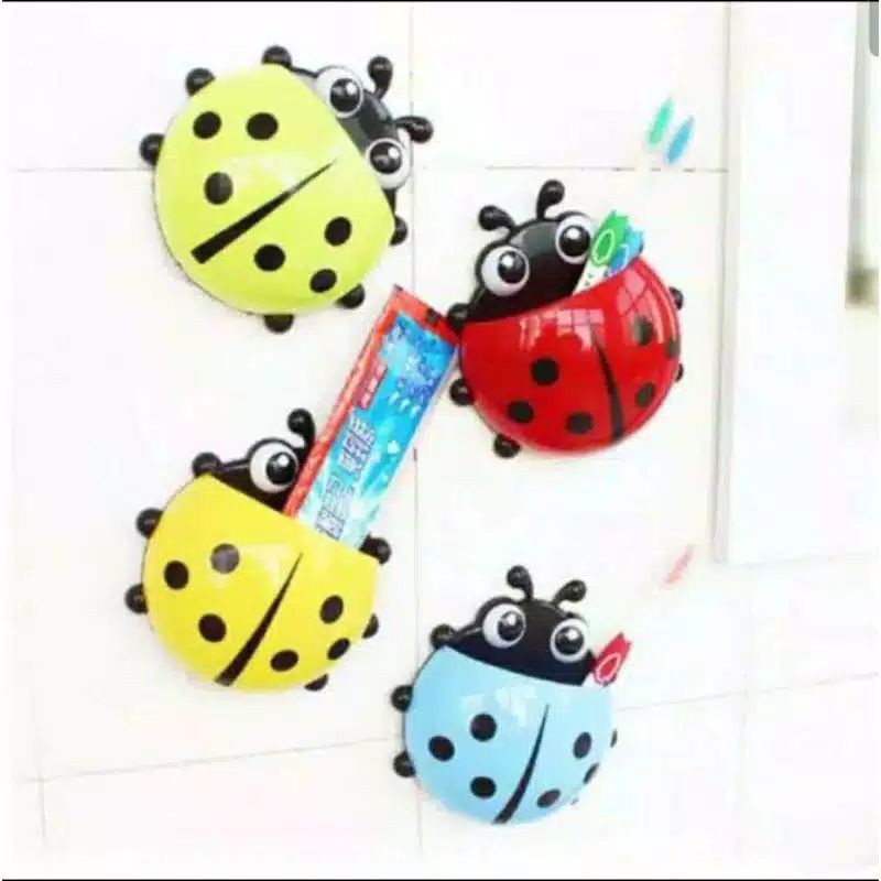 Tempat Sikar Gigi Kumbang / Odol / Ladybug Toothbrush