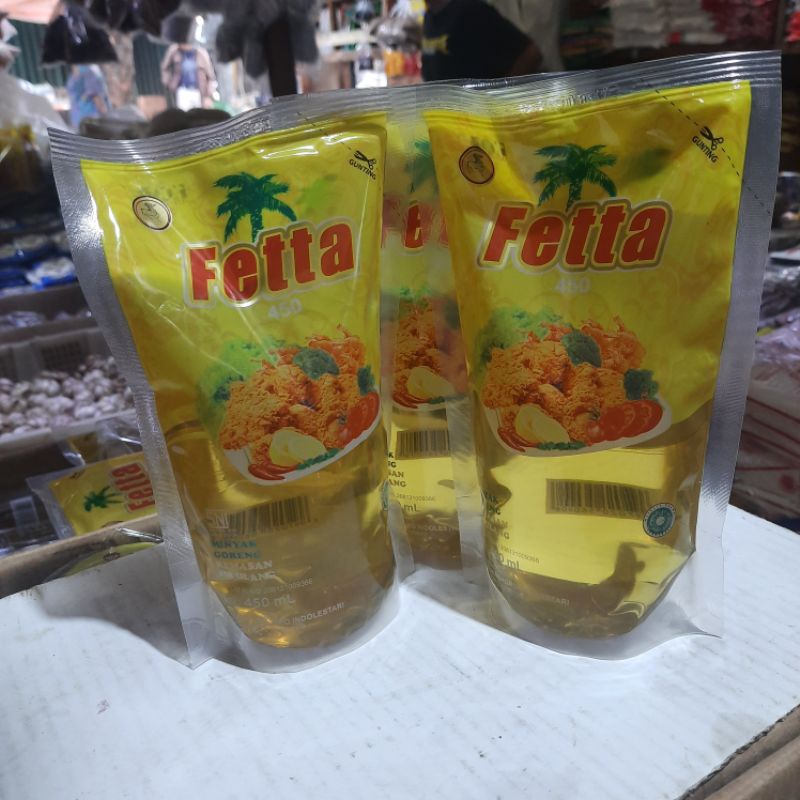 

MINYAK GORENG FETTA 450 ML