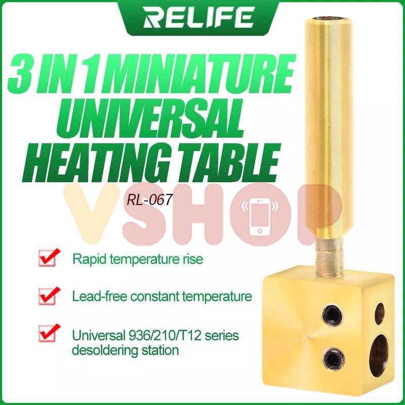 HEATING PLATE MINI UNIVERSAL 3IN1 RELIFE RL-067