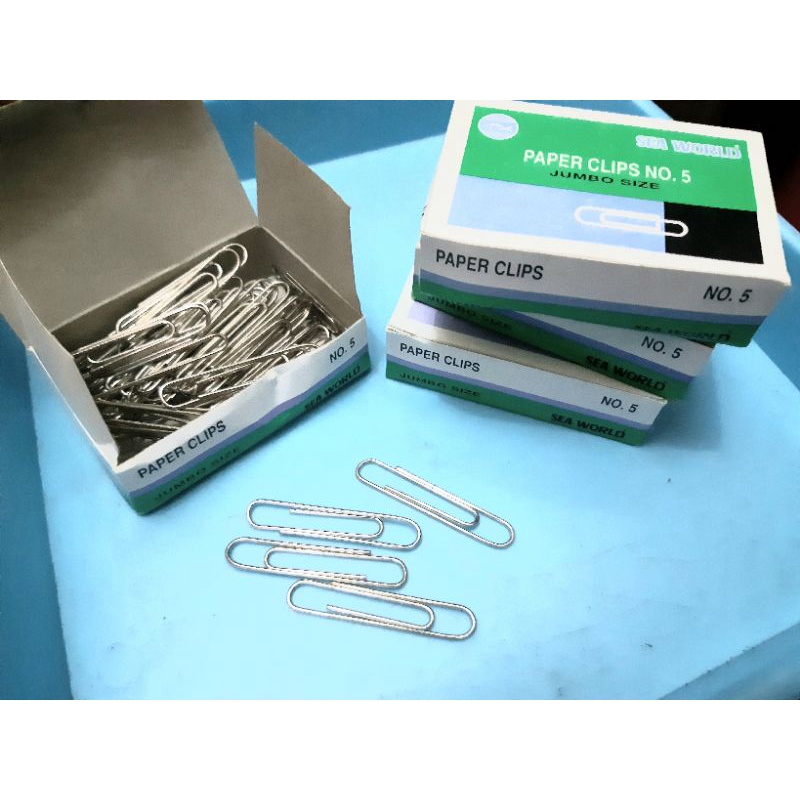 

Paper Clips Jumbo no 5 Silver