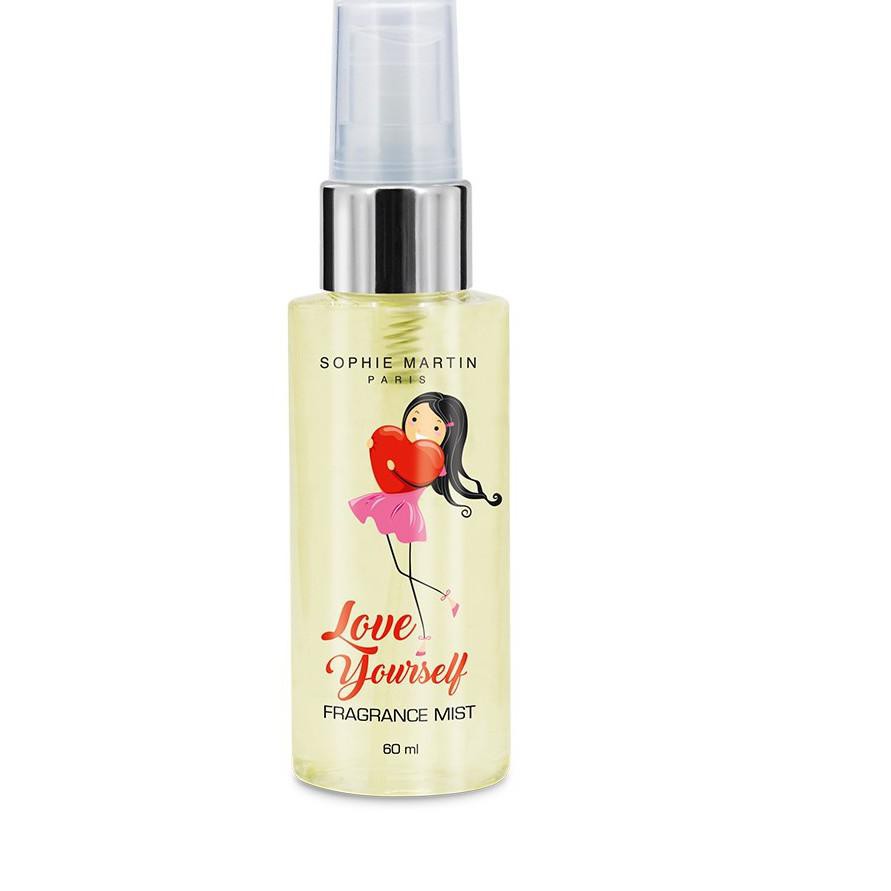 NEW PARFUM WANITA SOPHIE MARTIN PARIS LOVE YOURSELF FRAGRANCE MIST SMFM1 DISKON MEMBER PROMO TERMURA