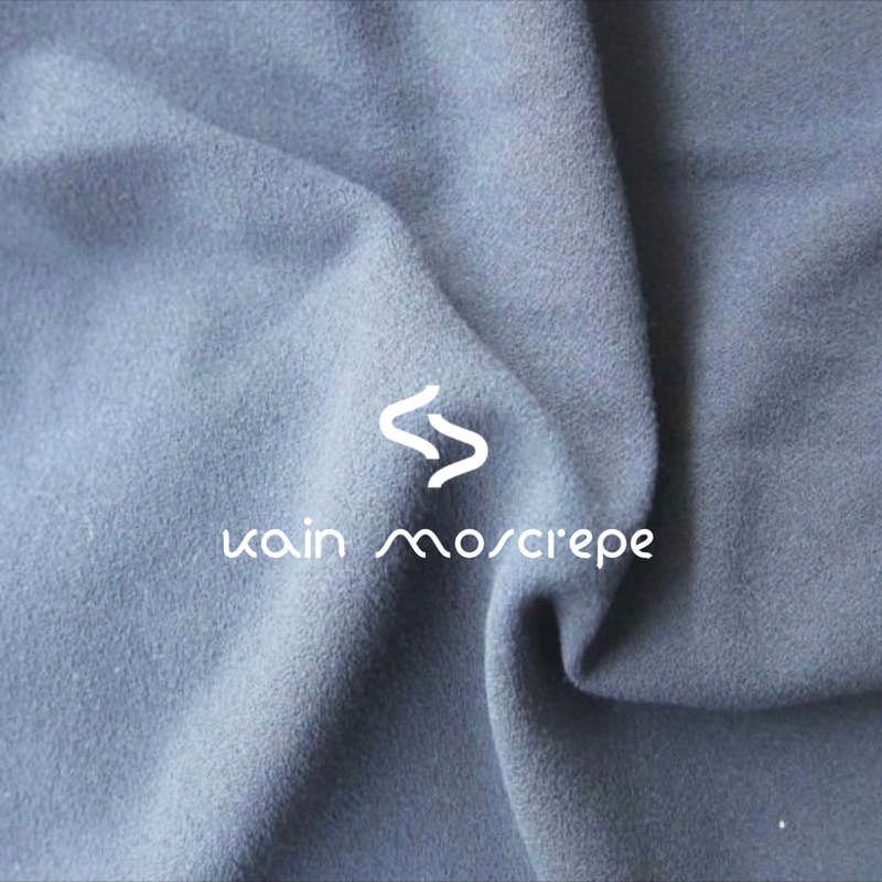 Bahan Kain Moscrepe / Moschino - Bahan Hijab - Premium Grade A - 0.5meter