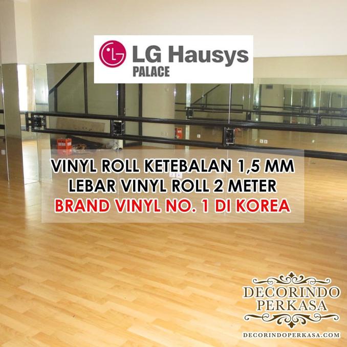 Karpet Vinyl Roll 1,5 mm LG Palace Harga Per m2 Lantai Vinyl Kayu