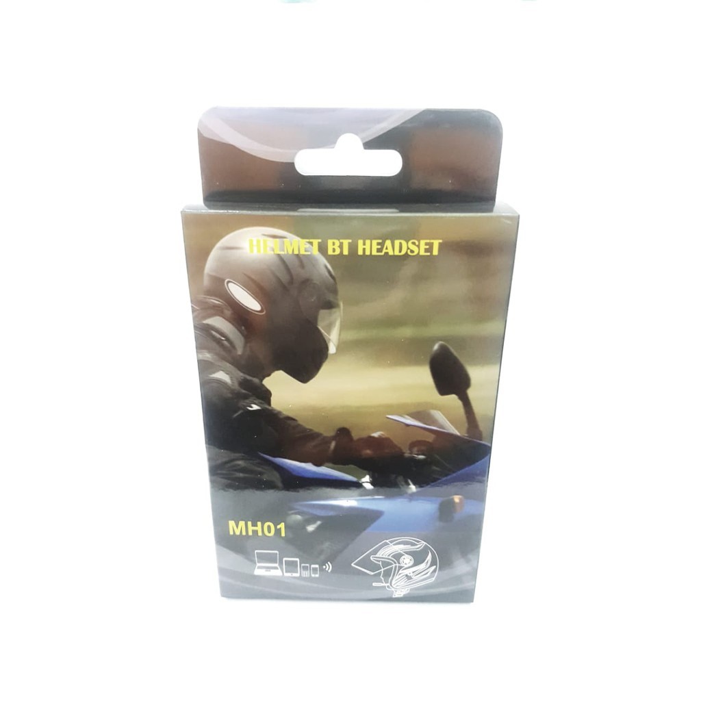 Bluetooth Wireless Earphone Headset for Motorcycle Helmet  - MH01 - Bluetooth Earphone untuk Helm