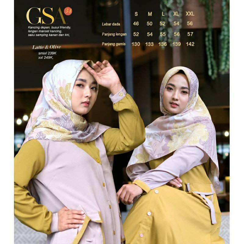 Gamis Aurany Gsa 34