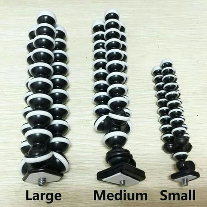 Gorilla Pod Holder U Universal Flexibel Ukuran L Tripod Octopus Flexibel Standing Camera [SS]