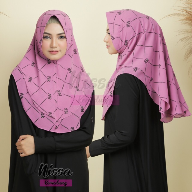 NISSA | Khimar DIANA PRINTING cerutybabydoll