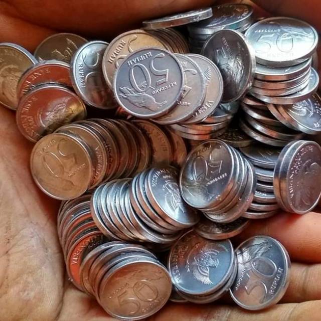 Kolektor uang kuno murah 50 rupiah