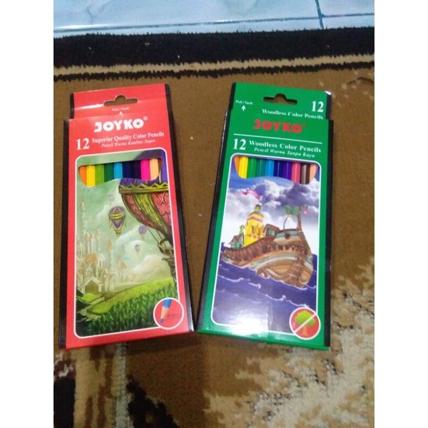 

PENSIL WARNA JOYKO 12 WARNA