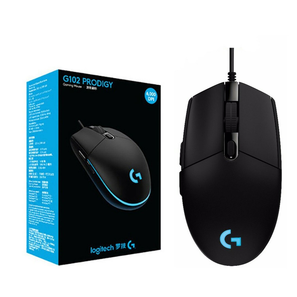 LOGITECH MOUSE G102 PRODIGY Gaming Mouse -black