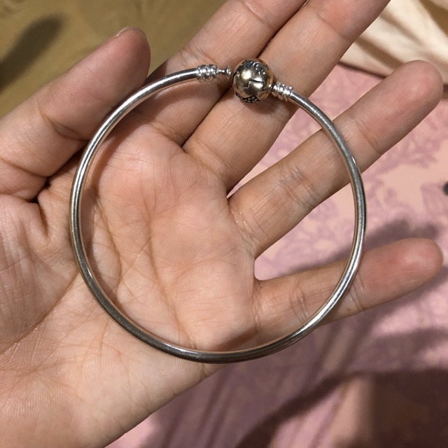 Gelang bangle pandora baru size 19 original