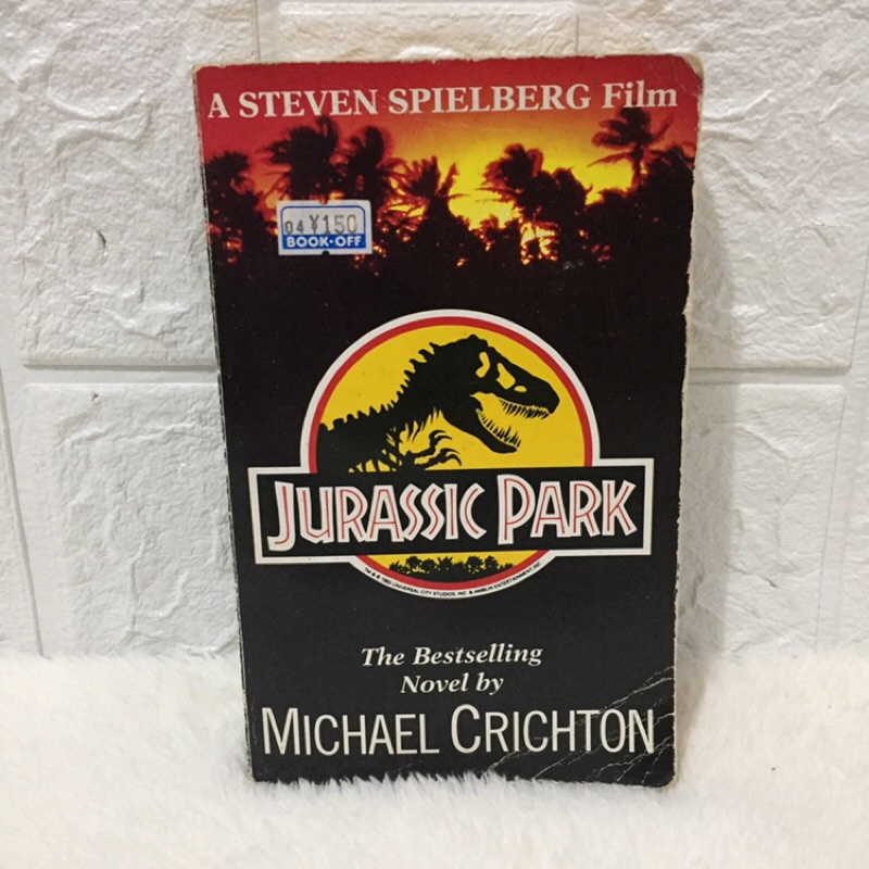 Novel import "Jurassic Park" by Michael Crichton