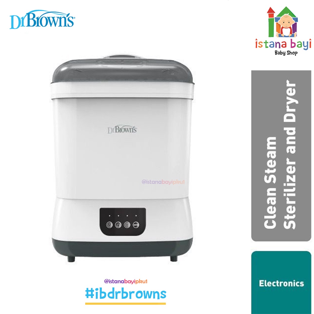 Dr Browns Clean Steam Sterilizer And Dryer AC178INTL - Sterilizer