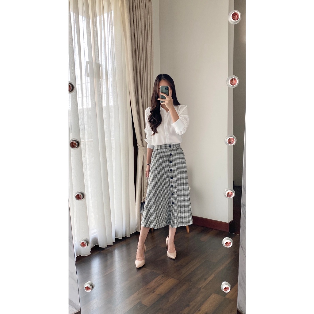 spain skirt semiflare skirt