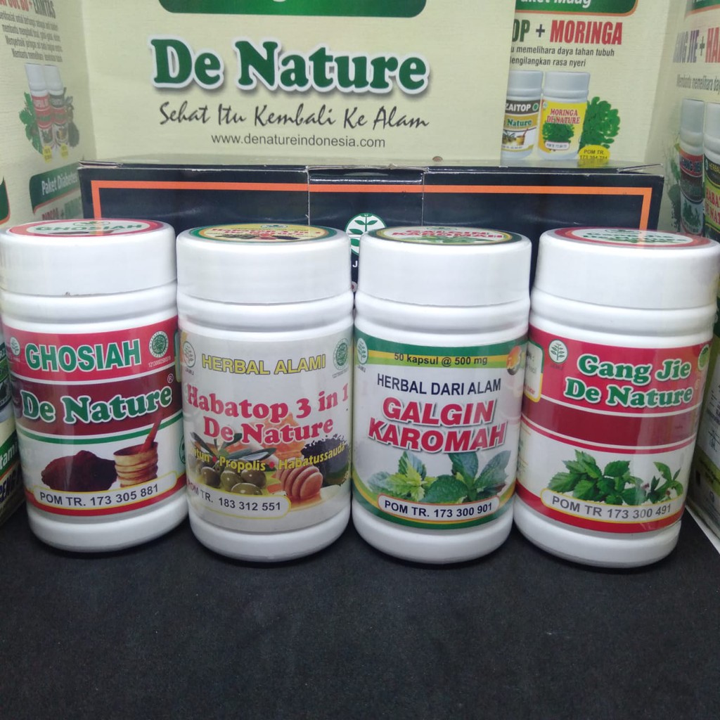 Gang Jie Gho Siah Habatop Galgin Karomah Herbal De Nature