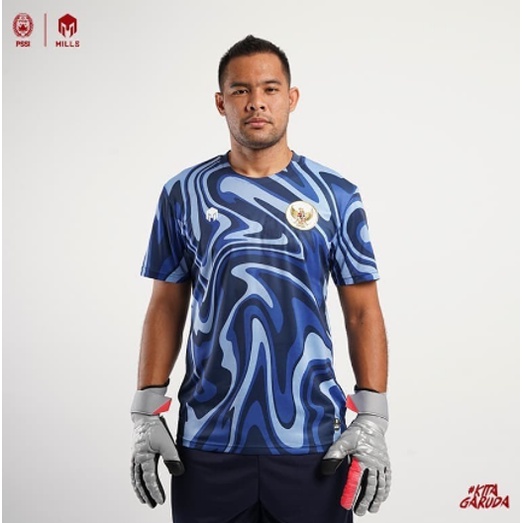 JERSEY MILLS  TIMNAS GARUDA INDONESIA PLAYER ISSUE GK