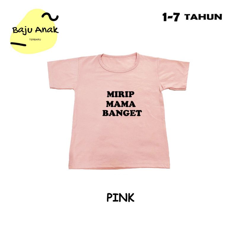 KAOS ANAK UNISEX SUPER LEMBUT PRODUKSI SENDIRI KUALITAS DIJAMIN