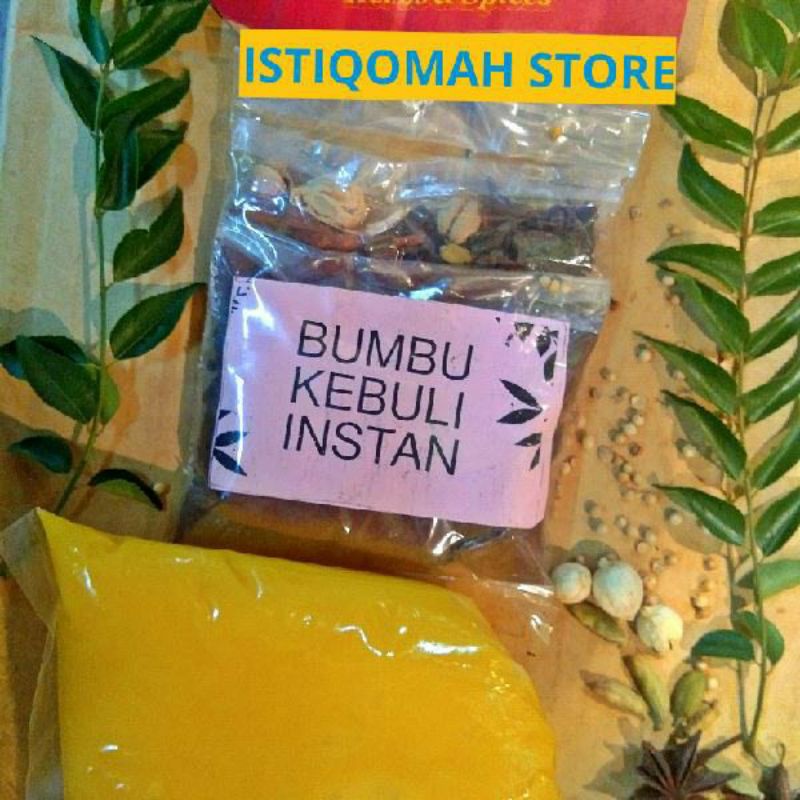 Bumbu Nasi Kebuli kualitas Premium dengan Minyak Samin bonus Rempah untuk 2 Liter Beras