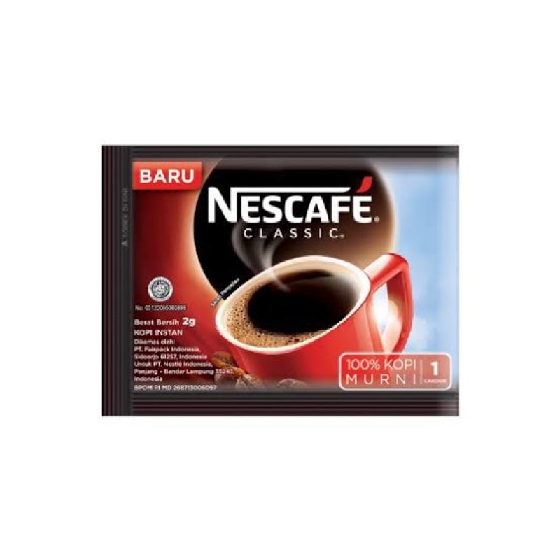 Nescafe Classic Sachet 2g
