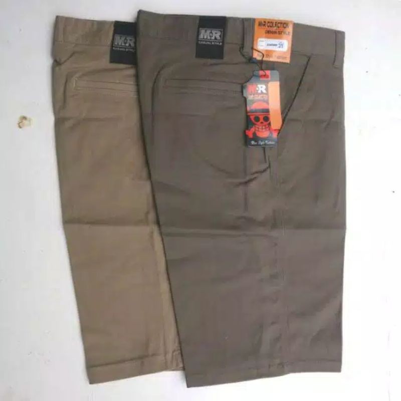 Celana Pendek Pria Chino Distro Size 27-38