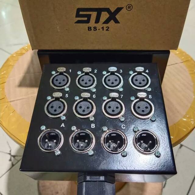 BOX SNAKE Kabel 12 CH STX BS-12 Channel Junction Plus Jack