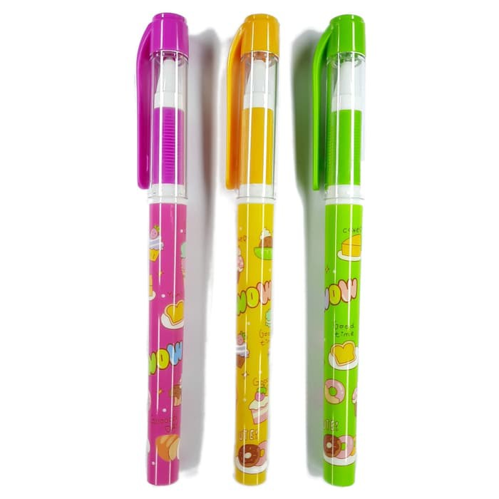 

PULPEN GEL / PULPEN GEL KARAKTER 0,38mm / GEL PEN CANDY WOW CAKE CC812W