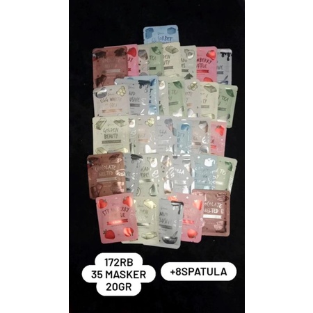 PAKET USAHA MASKER LEA GLORIA BPOM ORIGINAL