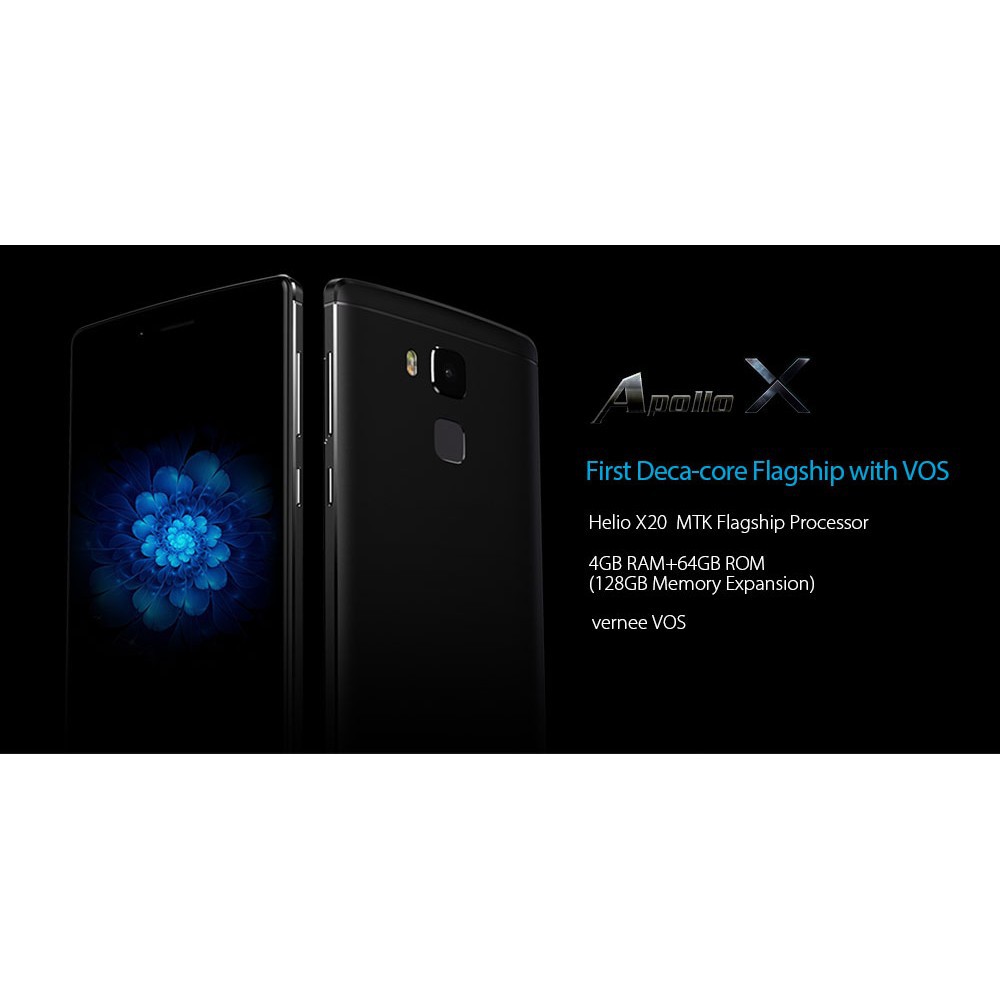 Vernee Apollo X Smartphone 4G FDD-LTE 3G WCDMA 5.5 Inches 4GB+64GB