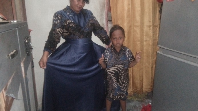 Couple Batik Keluarga Gamis Lonceng Model Jazz Gamis Jazzy Couple Gamis Batik Kerah Jazz Batik Murah