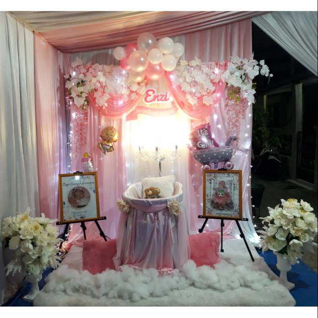 Pinky deluxe dekorasi  aqiqah  Shopee Indonesia