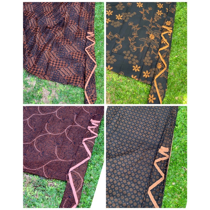 kamben batik alam setengah jadi