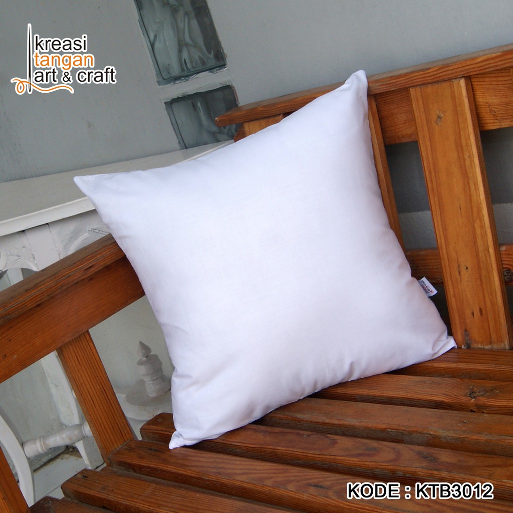 SARUNG BANTAL SOFA POLOS 30x50, 40x40, 45x45, 50x50, 60x60, 70x70 Cyan KTB3012