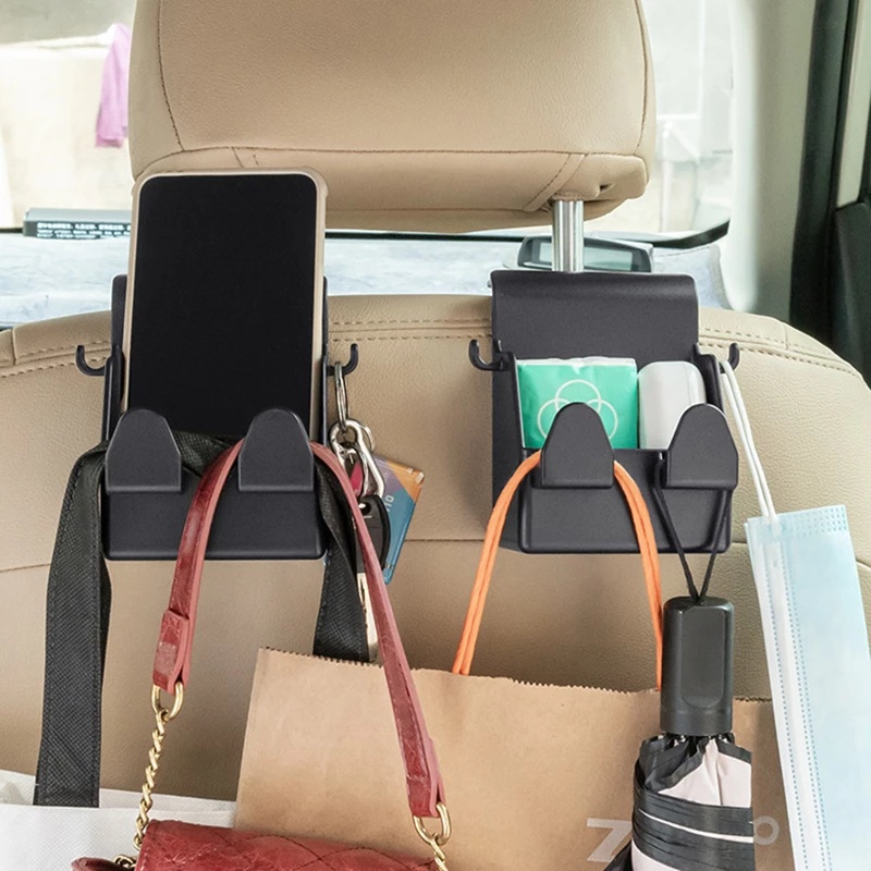 Kotak Penyimpanan Dengan Kait Gantung Untuk Kursi Belakang Mobil