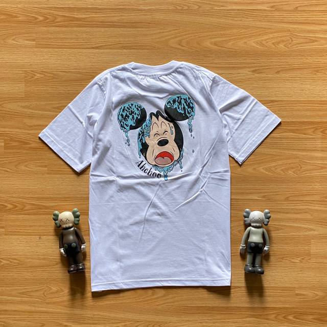 BAJU KAOS SESAME STREET ACME DE LA VIE WHITE ATASAN UNISEX