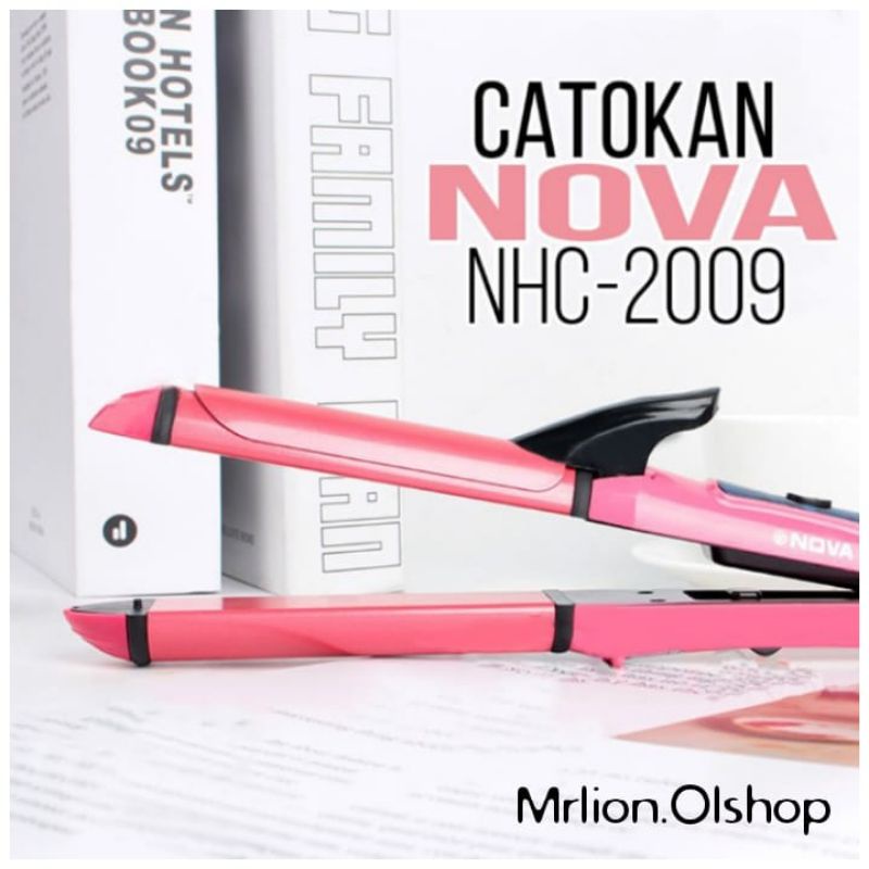 Alat Catok Rambut Nova 2 in 1 MINI NHC-2009⭐Mrlion⭐