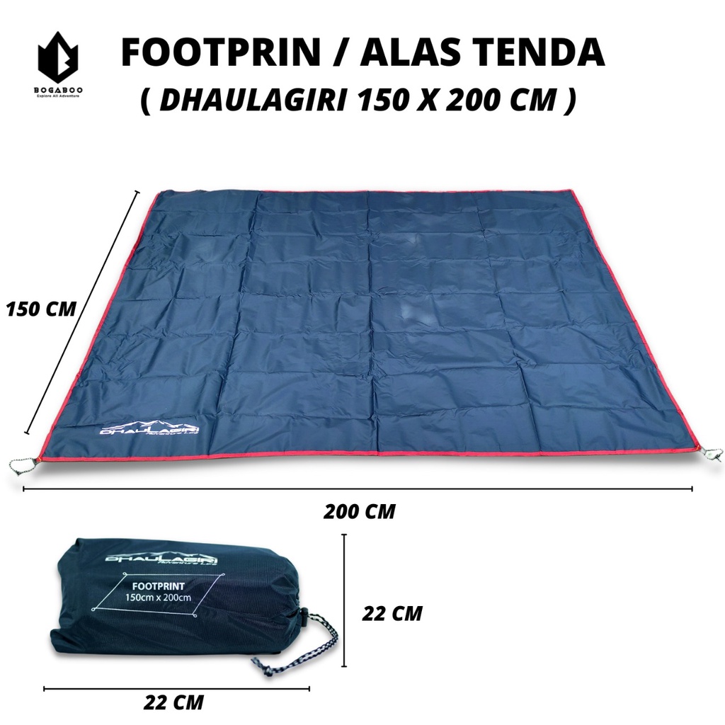 Footprint Dhaulagiri 150x200 cm - Alas Tenda