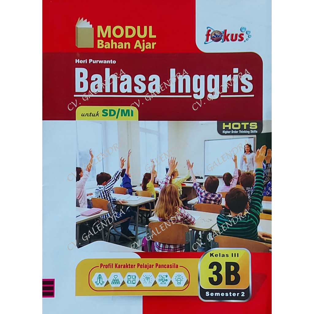 Lks Fokus Bahasa Inggris SD/MI Kelas 3B Semester 2