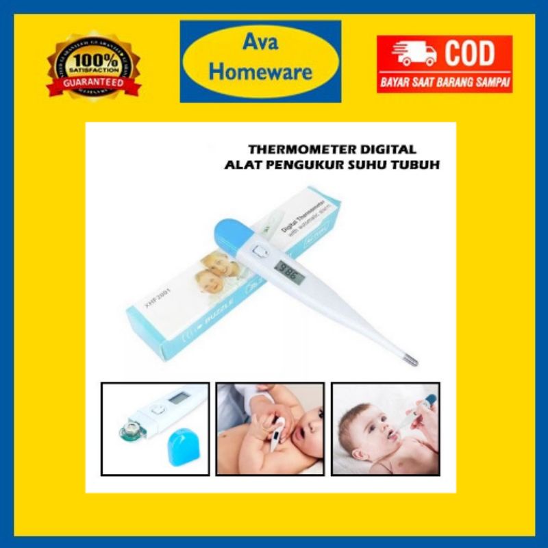 Hight Quality Thermometer Digital – AC 35 – GARANSI Termometer Termo  Bayi  Anak Dewasa Alat Penguku