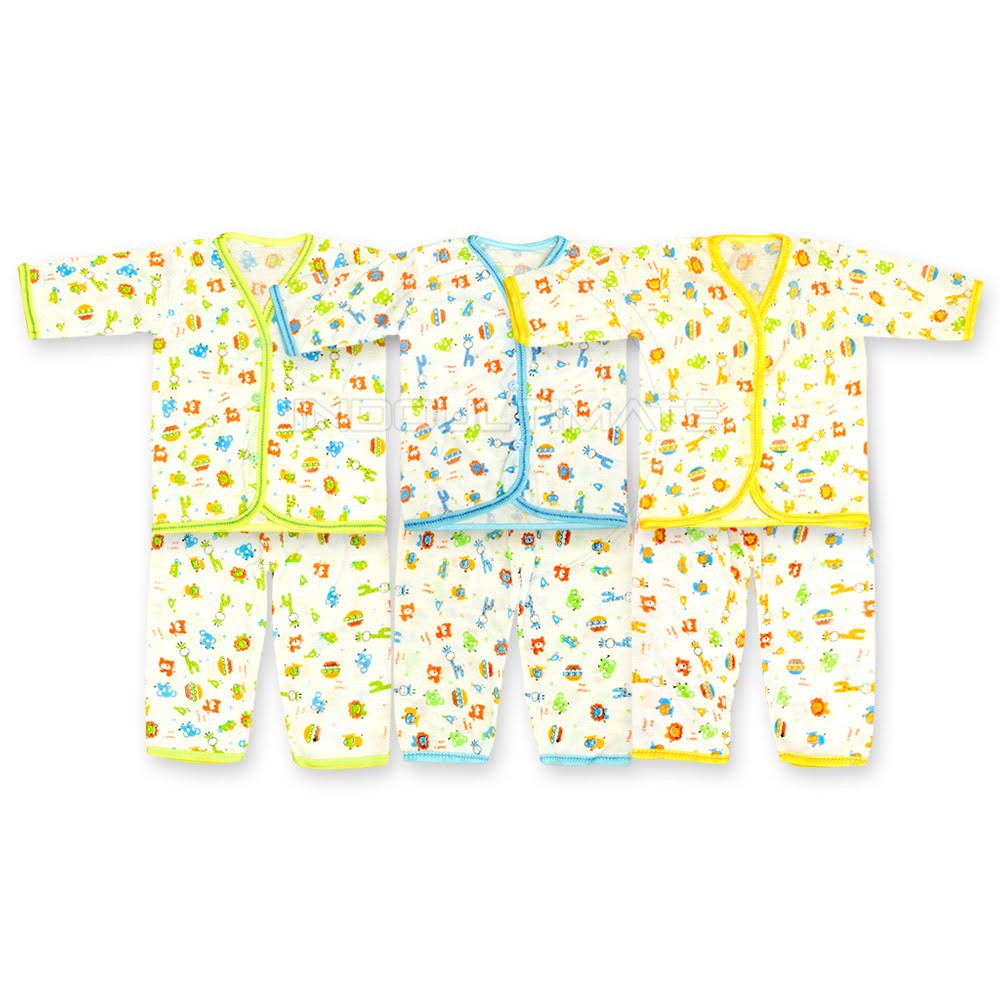 Baju Tidur bayi Baju Bayi Celana Bayi Setelan Baju Bayi Lengan Panjang + Celana Panjang SBJS-01KK