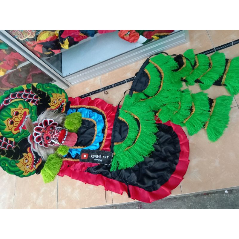 barongan anak fullset / murah meriah/barongan anak/barongan mainan