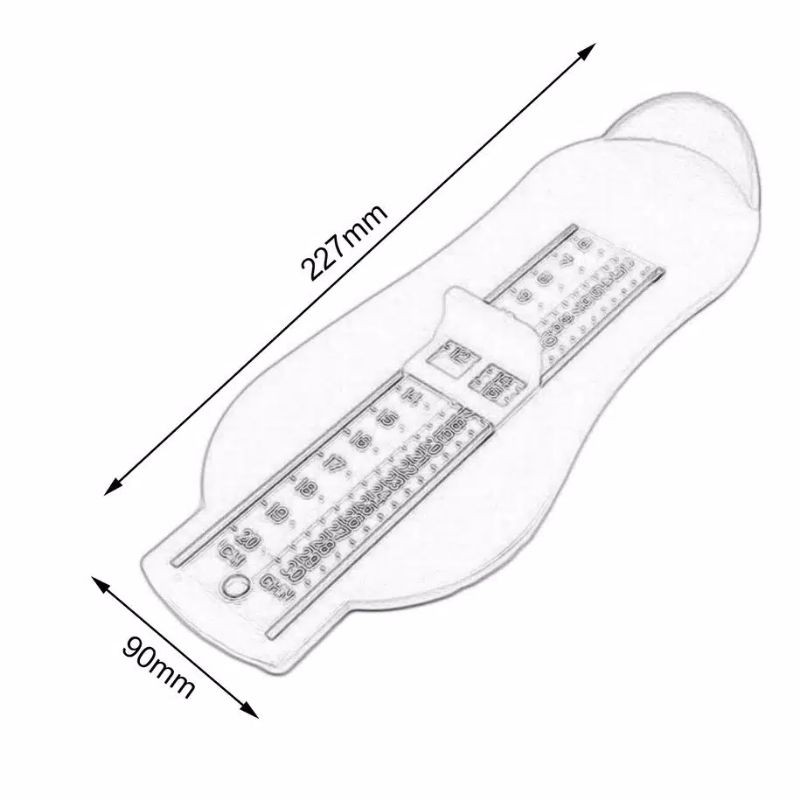 Alat Ukur Panjang Telapak Kaki Anak Baby Balita