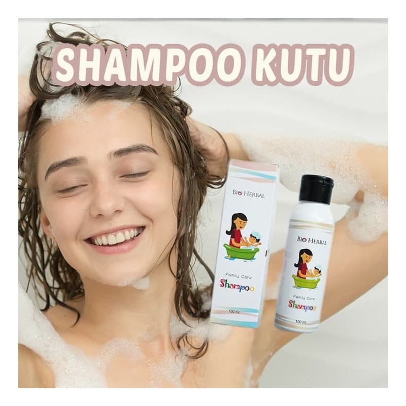 Shampoo Anti Kutu BIO HERBAL Family Care Shampoo 100ml BPOM ORIGINAL