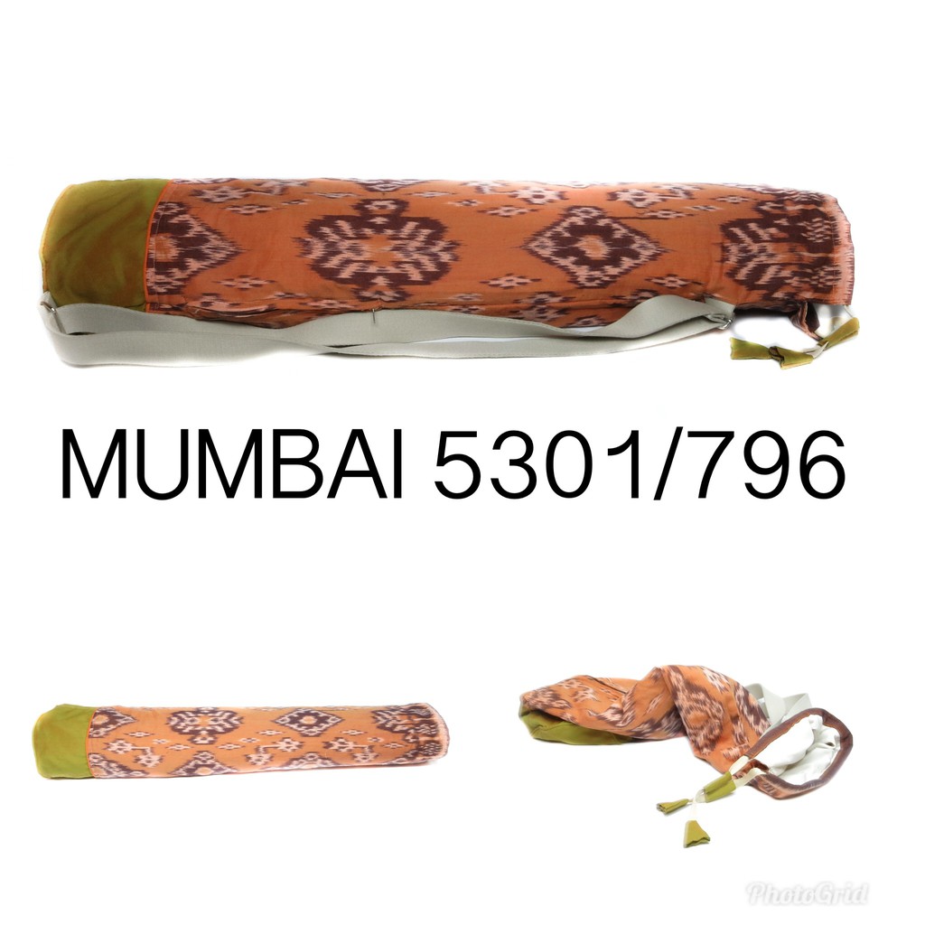 Yoga tas untuk matras warna Tenun Salem