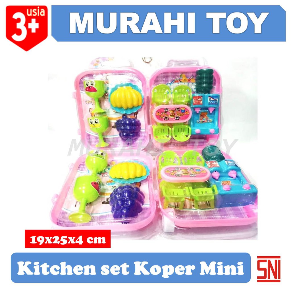 jualan mainan anak kitchen set koper mini FH201mur.30