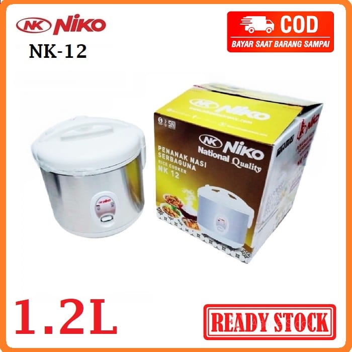 Rice Cooker 1.2 liter Niko NK RC 12