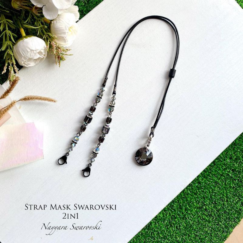Exclusive Strap Mask 2in1 Swarovski