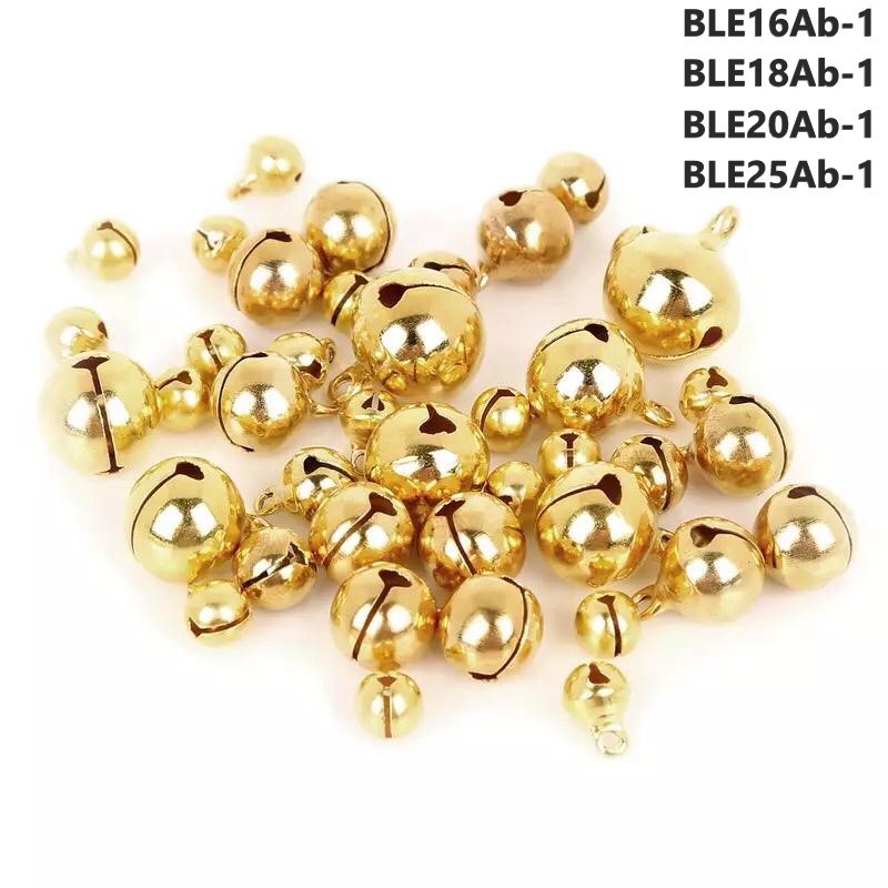 Bell lonceng kelintingan Warna Warni &amp; Silver Emas Uk 16mm - 25mm Harga/100pc