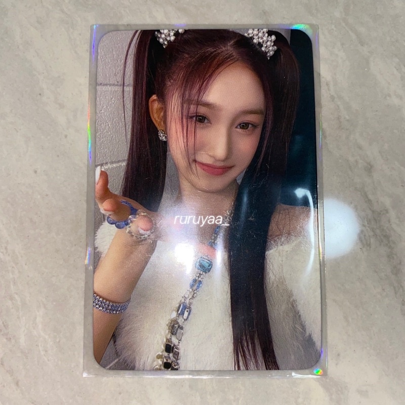 MMT LEESEO PHOTOCARD OFFICIAL IVE LOVE DIVE MY MUSIC TASTE BENEFIT POB BENE WEB WONYOUNG YUJIN REI G