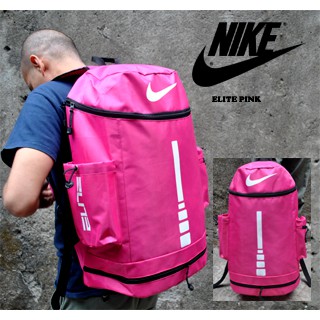TAS RANSEL NIKE ELITE PINK SPORT KEREN MURAH BAGUS BARU BESAR READY