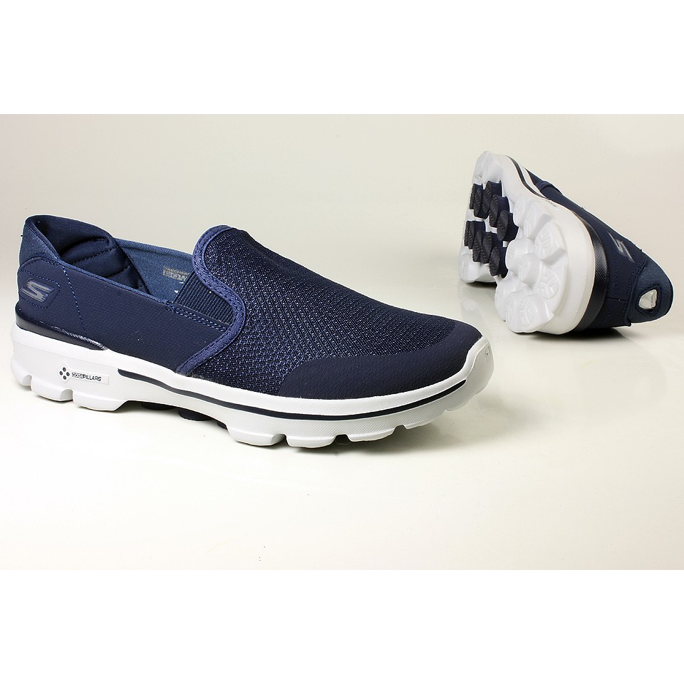 skechers go walk 3 mens navy